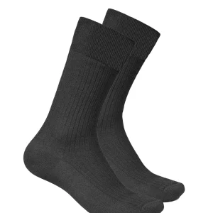 Pack 2 chaussettes Anthracite - Fil d'Ecosse