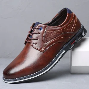 Chaussures habillées orthopédiques pour homme - Style classique et confort quotidien
