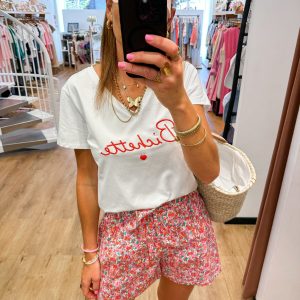 TSHIRT BICHETTE ROUGE