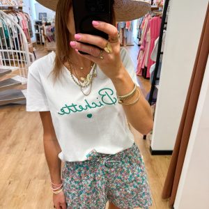 TSHIRT BICHETTE VERT