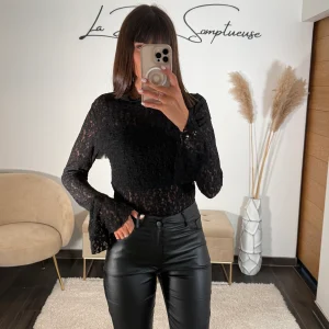 BODY NOIR DENTELLE VICKIE