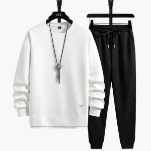 Jogging Set Décontracté pour Homme – Ensemble Pull et Pantalon Style Moderne