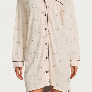 Chemise de nuit - Chat beauté