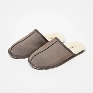 Chaussons Laine - Taupe