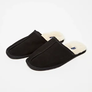 Chaussons - Laine Noir