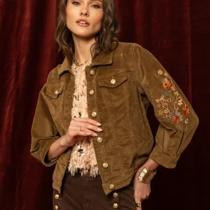 Veste en velour Floria