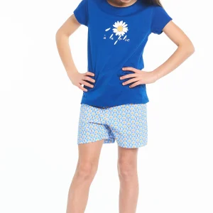 Pyjashort Paquerette Azur