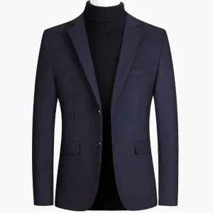 Veste Blazer Style Classique Homme Élégant Affaires et Casual