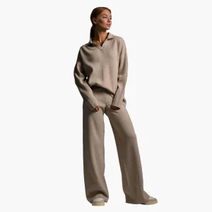 Ensemble Loungewear Femme - Style Décontracté avec Pull Oversize et Pantalon Large