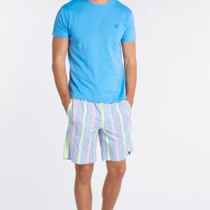 Tee shirt uni - Azur