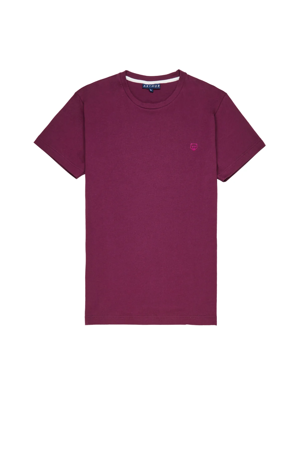 Tee-shirt manches courtes Coton - Bordeau – Image 3