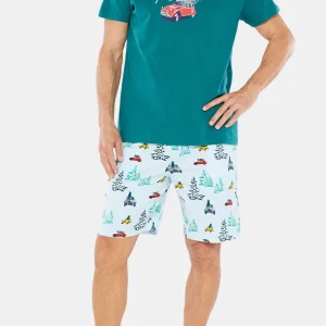 Pyjashort 2CV - Bleu