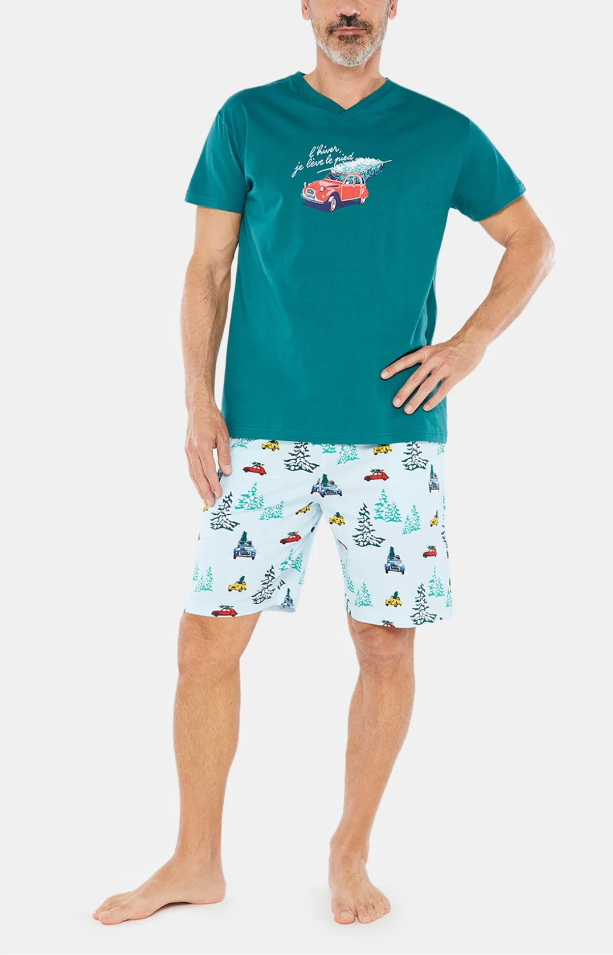 Pyjashort 2CV - Bleu