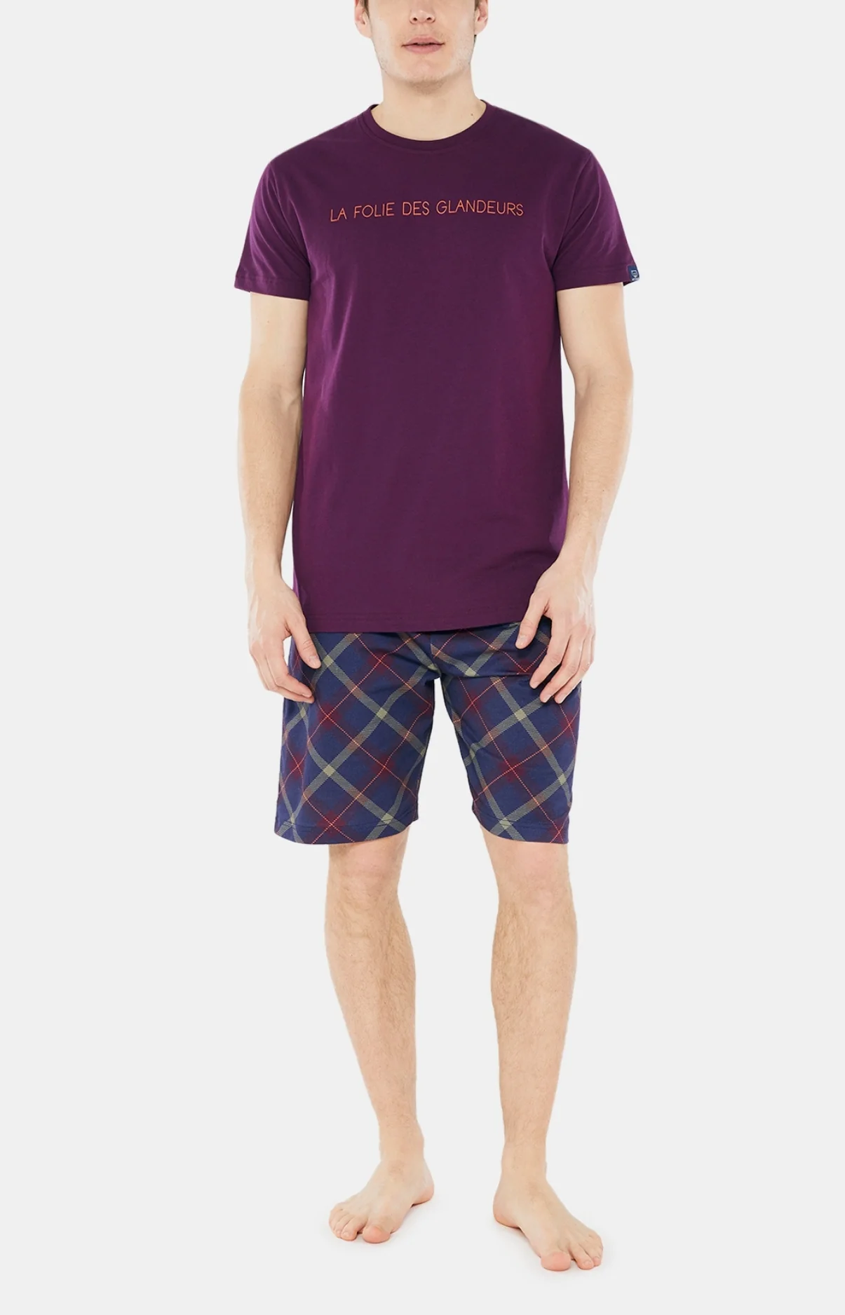 Pyjashort - Tartan Folie