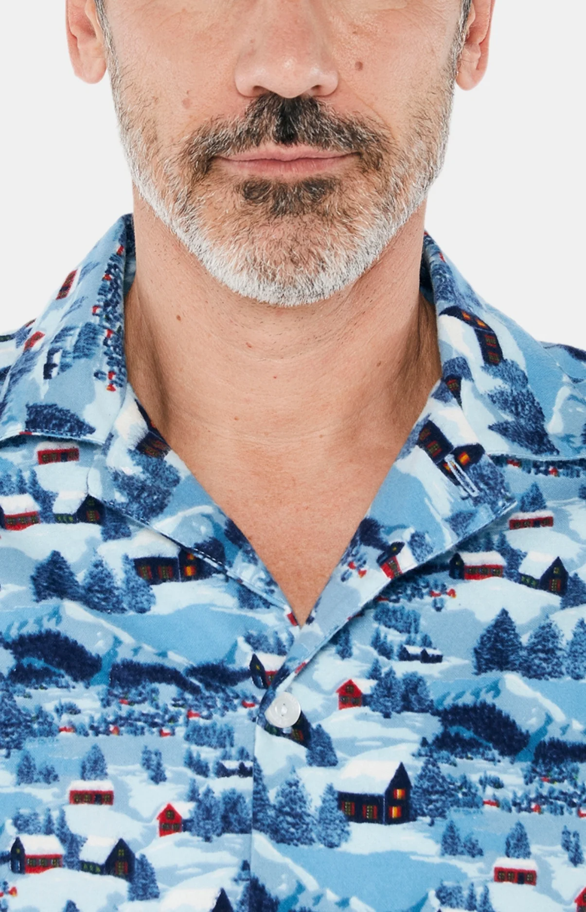 Pyjama boutonné - Petits Chalets – Image 2