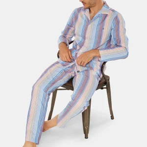 Pyjama boutonné Rayure Tampa