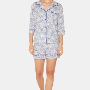 Pyjashort boutonné - Tigre