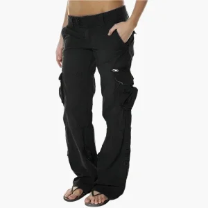 Pantalon cargo femme style utilitaire tendance et polyvalent