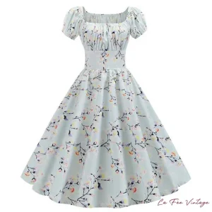 Robe Vichy à Fleurs | Année 60