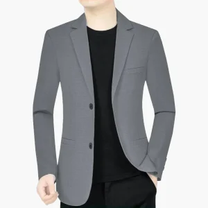 Blazer homme élégant coupe moderne pour affaires et occasions formelles