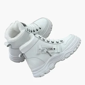 Baskets montantes d'hiver pour femmes - Style urbain chaud et tendance