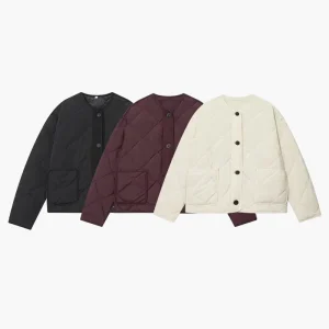 Veste matelassée décontractée pour femme – Style moderne et polyvalent