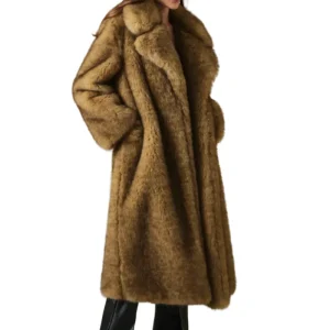 Manteau long d'hiver style vintage pour femme - Élégance oversize et look rétro chic