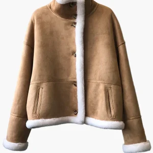 Veste d'hiver femme style aviateur coupe oversize tendance urbaine