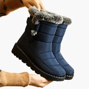 Bottes d'hiver imperméables pour femme, style chaud et antidérapant, idéales pour la marche en ville ou à la montagne
