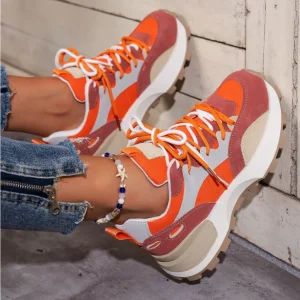 Megan – Baskets à blocs de couleurs