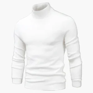 Pull à Col Roulé Élégant pour Homme – Style Moderne et Polyvalent