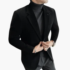 Blazer homme élégant style business casual pour occasions formelles et professionnelles