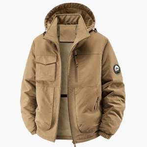 Veste de Randonnée Homme Style Urbain avec Capuche – Idéale pour l’Extérieur et les Activités Quotidiennes