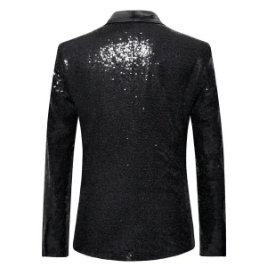 Elliott – Blazer Homme avec Paillettes pour Fête et Scène