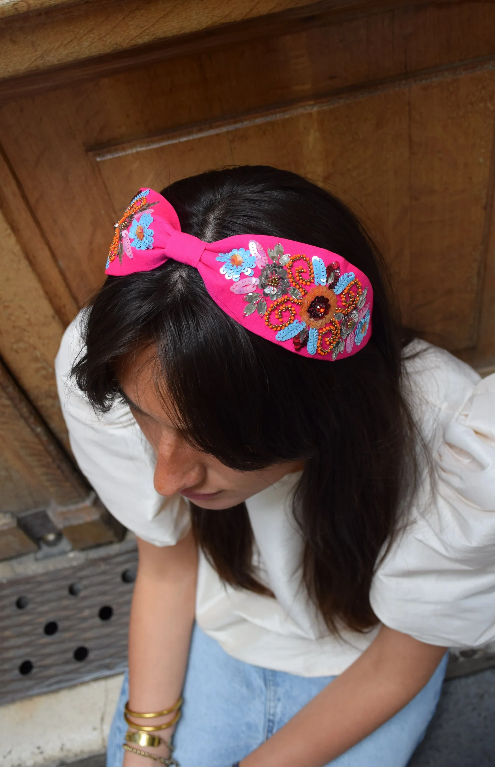 Acus - Bandeau Munnar fuchsia – Image 2