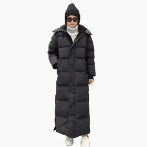 Doudoune Longue Femme Style Urbain Hiver | Manteau Matelassé Chaud Élégant
