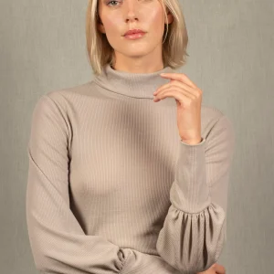 Sous-Pull Femme Gris Perle en Laine – Certitude