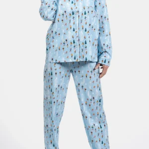 Pyjama boutonné - Matin à glace