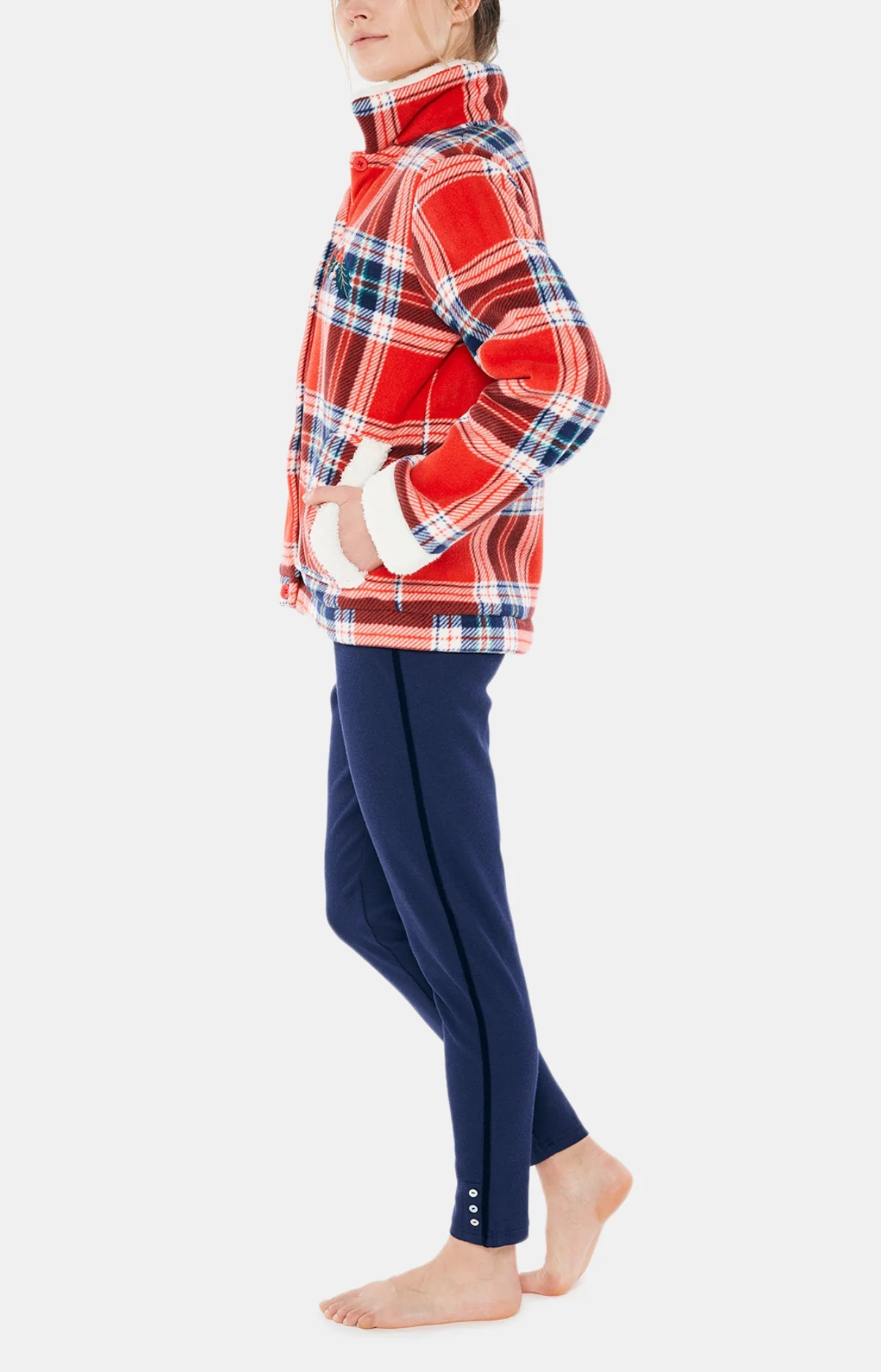 Veste Polaire - Logan Rouge – Image 4