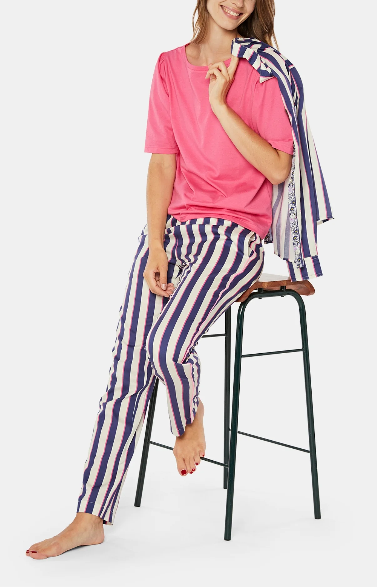 Pantalon Rayure - Camille