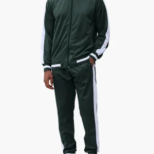 Survêtement Homme Style Sport Décontracté Ensemble Veste et Pantalon Idéal Loisirs et Entraînement
