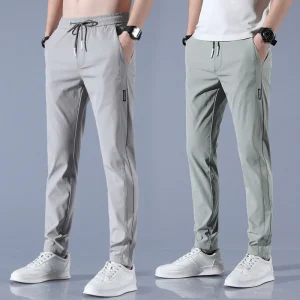 Owen – Pantalon de sport droit respirant en d'été pour homme