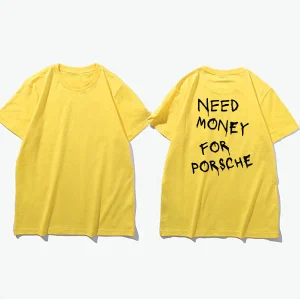 T-shirt homme imprimé message humoristique streetwear – Style urbain décontracté