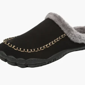 Pantoufles confort homme style mocassin intérieur extérieur semelle antidérapante