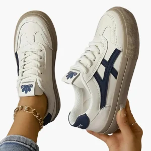 Baskets orthopédiques femme style rétro pour confort quotidien et marche urbaine