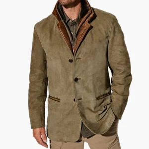 Veste Style Classique Décontracté Homme – Élégance Polyvalente Automne/Hiver