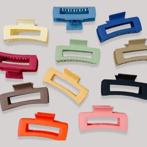 Pince à Cheveux | Rectangulaire 10.5 cm