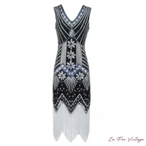 Robe paillette années 20