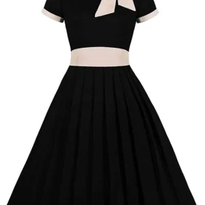 Robe Noire grande taille chic
